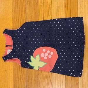 Talbots kids strawberry dress; size 2